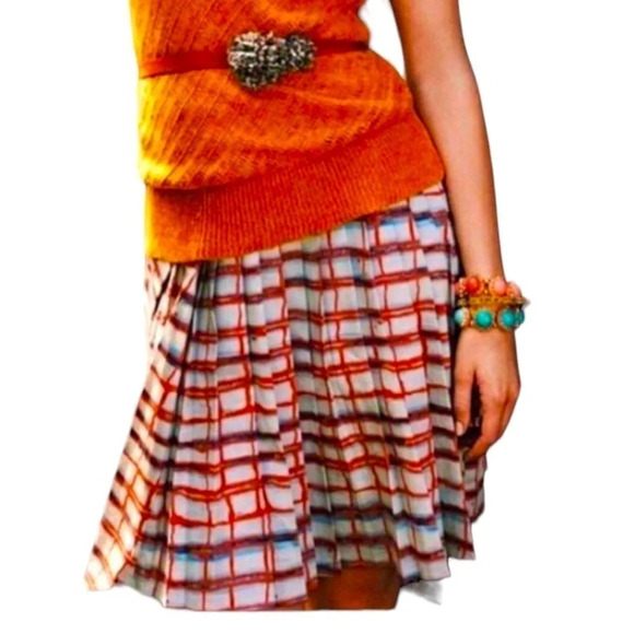 Maeve (Anthropologie) cotton  asymmetrical skirt size 6 - Picture 1 of 7